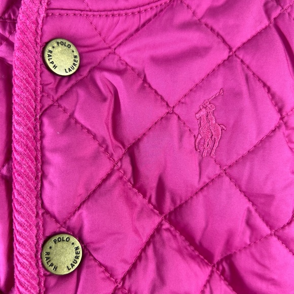 Ralph Lauren Girls' Hooded Barn Bunting Snow Suit, 3 months - Picture 3 of 6